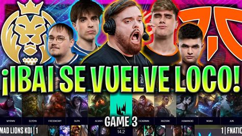 Ibai Se Vuelve Loco Con Mad Koi Pico Mdk Vs Fnc Game Lec