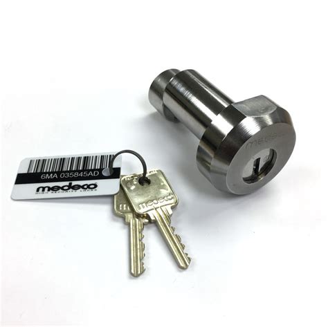 Medeco Roll Up Gate Roller Shutter Door Lock With Two Keys