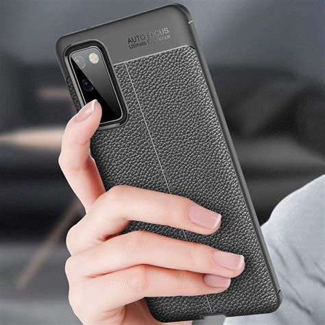 Flexi Slim Litchi Case For Samsung Galaxy S Fe G Black