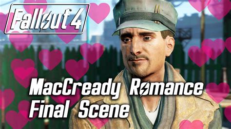 Fallout 4 Maccready Romance Final Scene Youtube