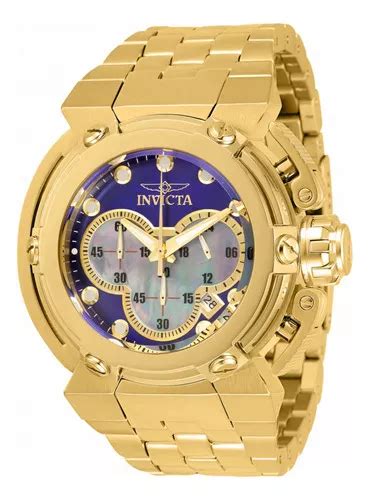 Rel Gio Masculino Invicta Coalition Forces Gold Mercadolivre