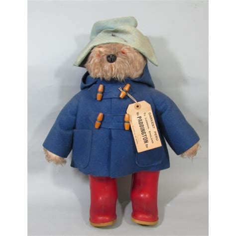 Vintage S Paddington Bear With Original Hat Duffle Coa Barnebys