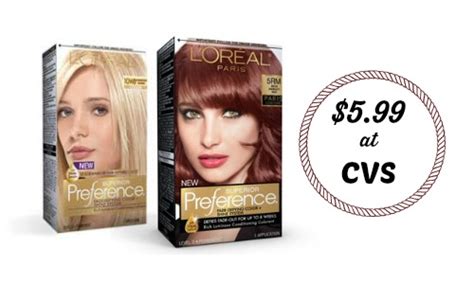 Loreal Hair Color Coupon 599 At Cvs Southern Savers