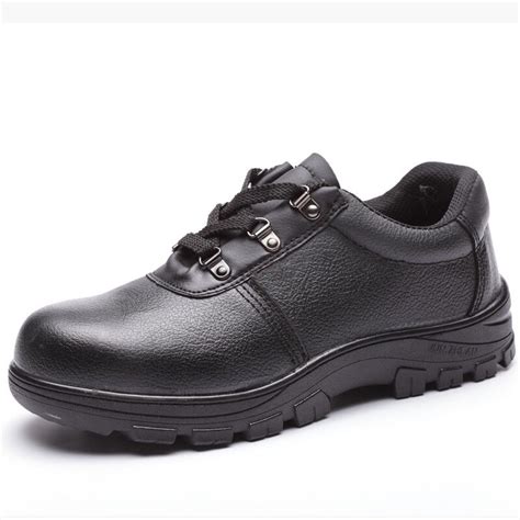 Oemodm Good Price Double Density Pu Sole Steel Toe Genuine Leather