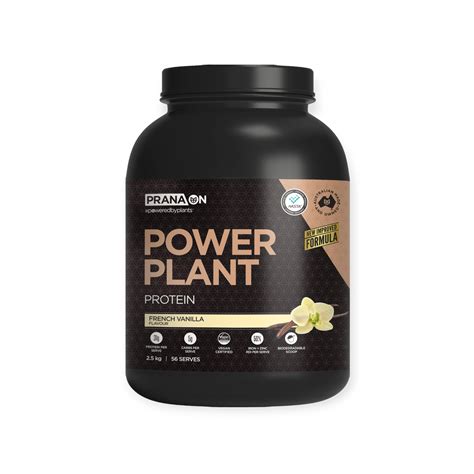 Prana Power Plant Protein French Vanilla 25kg Health Squad