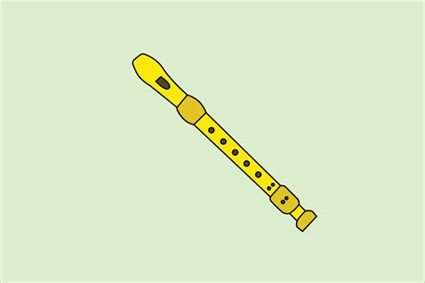 Music Flute Recorder Icon Graphic Vector Graphic By Flycorostudio