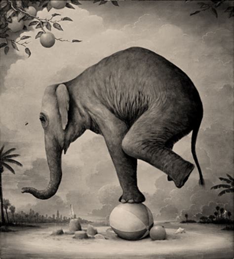 Pin by 方月笙 on 我 | Surrealism painting, Elephant painting, Realism painting