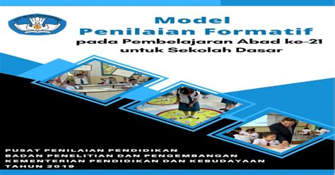 Pdf Model Penilaian Formatif Kemdikbudditpsdkemdikbudgoidupload