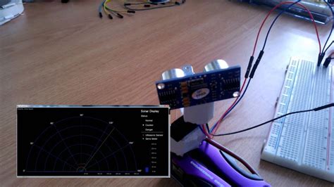 Arduino Ultrasonic Alarm System With Sonar Display Youtube