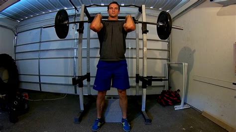 Box Front Squat Youtube