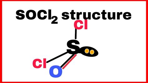 SOCl2 structure| Hybridization in SOCl2 | - YouTube