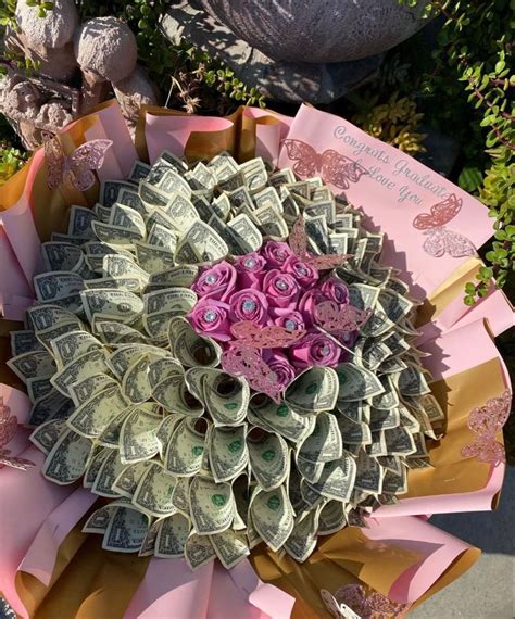 MONEY BOUQET In 2023 Money Flowers Money Bouquet Money Rose