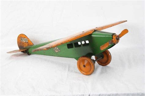 85 Vintage Pressed Steel Steelcraft Airplane