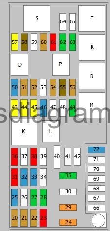 Fuse Box Diagram Mercedes W