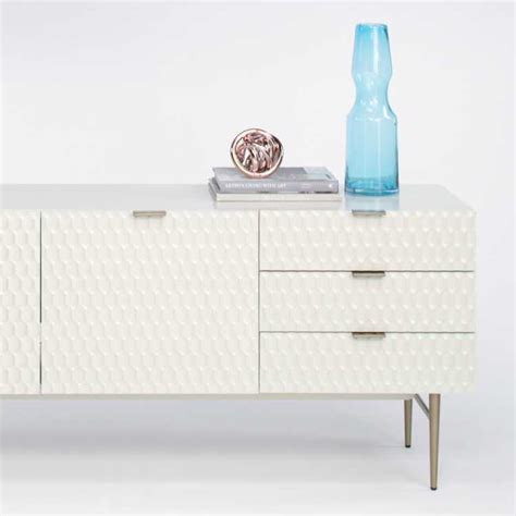 Audrey Media Console 80 Parchment West Elm