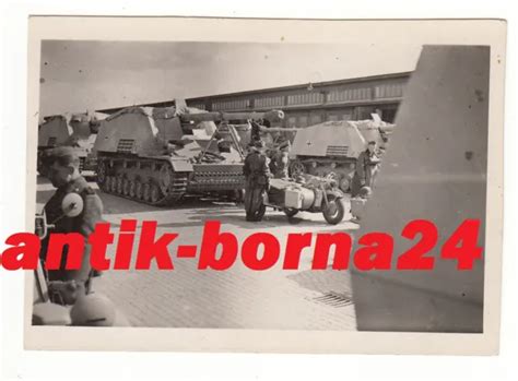 Foto Soldat S Pz Jg Abt Panzerj Ger Stug Nashorn Sd Kfz Hornisse