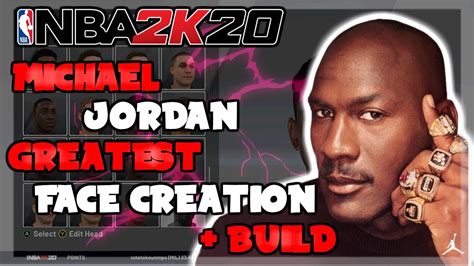 NBA 2K21 How To Make Michael Jordan Face Creation YouTube