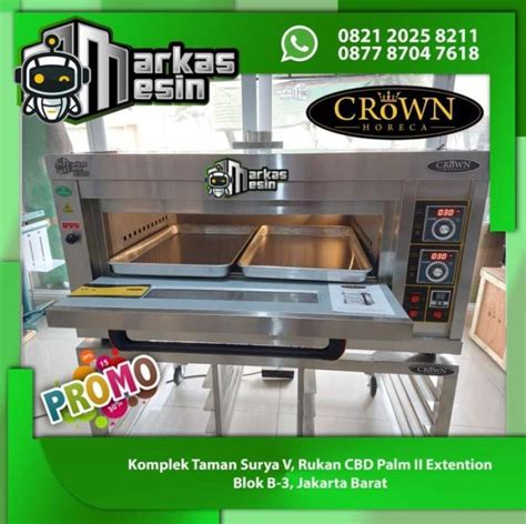 Jual Gas Oven Roti Deck Tray Pemanggang Roti Yxy As Crown Di