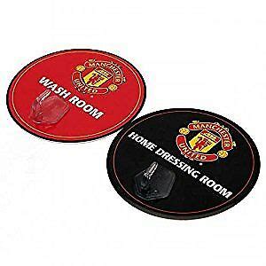 Manchester United FC Official Football Gift Robe Hooks EBay