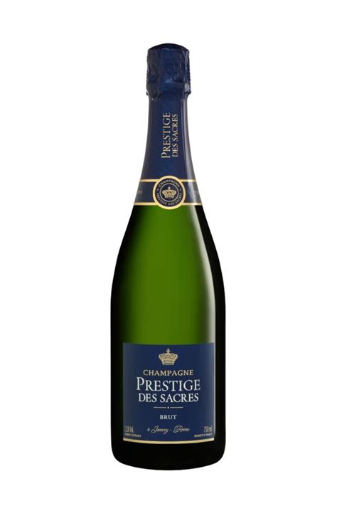 Champagne Prestige Des Sacres Cuv E Brut Prestige Chemin Sous Les