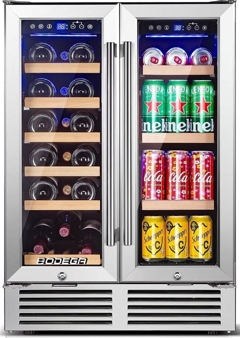 Bodega Wine And Beverage Refrigerator Inch Dual Zone Wine Cooler