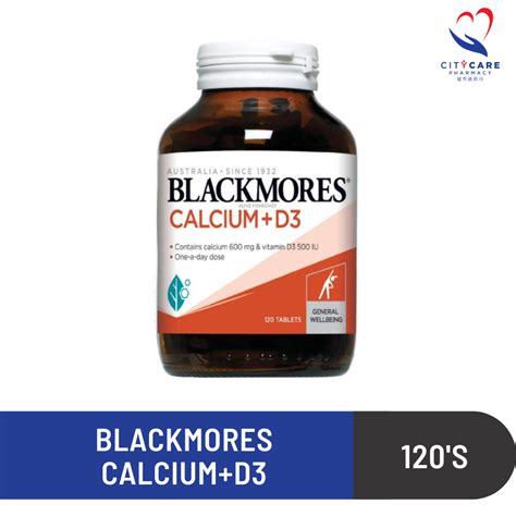 BLACKMORES CALCIUM D3 120S MYCITYHEALTH SDN BND 970596 W