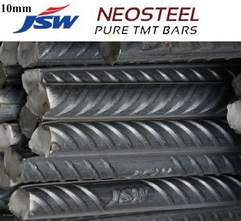 10mm JSW Neosteel TMT Bar Fe 550D CRS At Rs 77000 Tonne In Greater