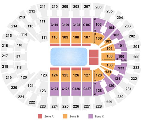 Disney On Ice Tickets Seating Chart Rocket Mortgage Fieldhouse Disney On Ice Zone