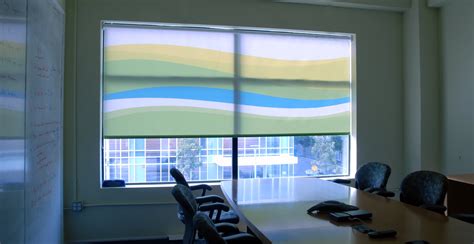 Printed Window Shades For Commercial — Orangepiel