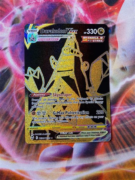 Mavin Duraludon VMax Full Art Gold Rare Foil TG30 TG30 Pokemon Silver