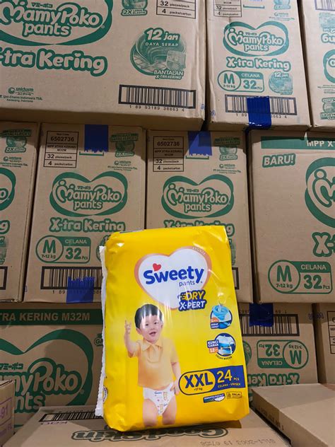 SWEETY BRONZE COMFORT POPOK BAYI Pack NBS S M L XL XXL Lazada Indonesia