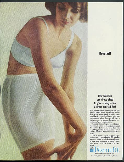 Dovetail New Skippies Dress Sized Girdle Formfit Ad 1964