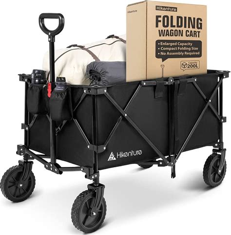 HIKENTURE Festival Trolley 200L Large Capacity Heavy Duty Camping