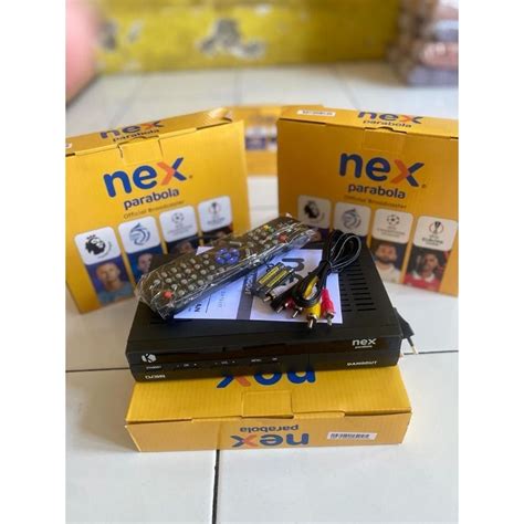 Jual RECEIVER NEX PARABOLA KUNING Hybrid C KUBand Shopee Indonesia