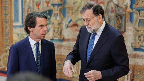 Rajoy y Aznar se suman a la manifestación contra la amnistía convocada