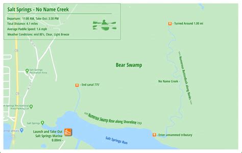 Florida Paddle Notes Salt Springs Exploration