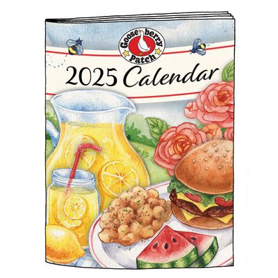 2025 Pocket Calendar A Gooseberry Patch Exclusive Country Kitchen