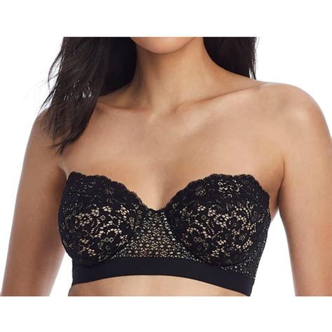 Reveal The Chloe Lace Strapless Bra Midnight Black Compare Prices Klarna Us