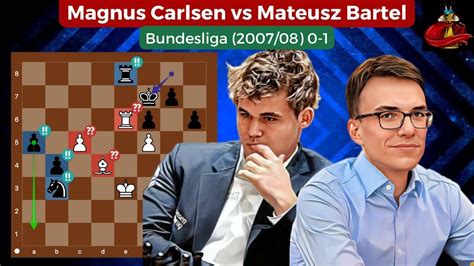 Magnus Carlsen Vs Mateusz Bartel Chess Championship Youtube