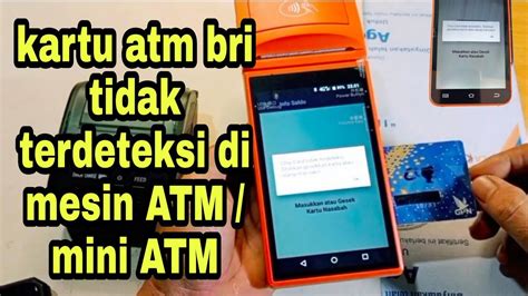 Cara Mengatasi Kartu Atm Tidak Terbaca Di Mesin ATM YouTube