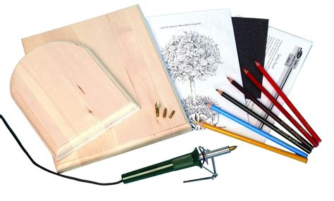 Wood Burning Pen, Patterns, Color Pencils & Instructions Beginner ...