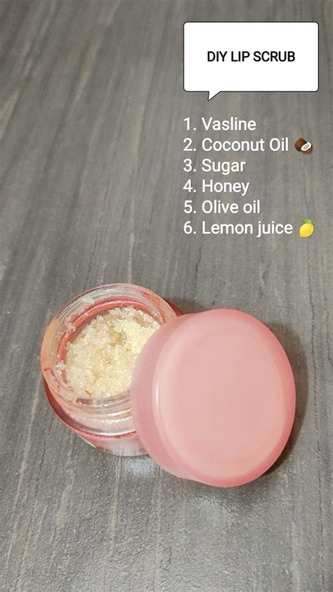 All Natural Diy Sugar Lip Scrub With Honey Artofit