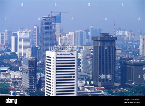 INDONESIA JAKARTA MERDEKA SQUARE NATIONAL MONUMENT MONAS VIEW OF