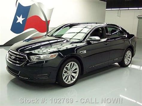 Purchase Used 2014 Ford Taurus Limited Climate Seats Rear Cam 14k Mi Texas Direct Auto In