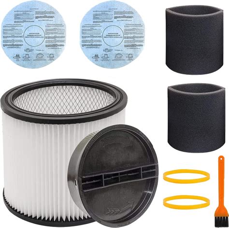 Replacement Filter Compatible With Shop Vac 90304 90333 90350 90107 And 90585 Foam Sleeve