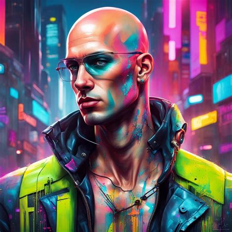 Cyberpunk Skinhead Ai Generated Artwork Nightcafe Creator