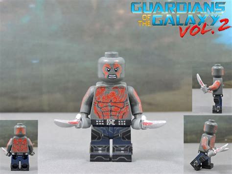 Custom Lego Guardians Of The Galaxy Vol Drax The Destroyer