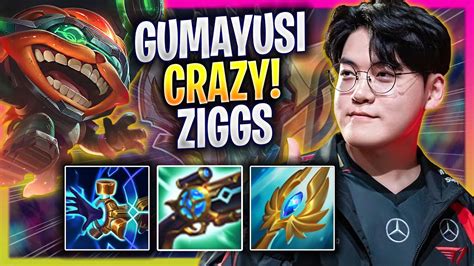 Gumayusi Crazy Game With Ziggs T Gumayusi Plays Ziggs Adc Vs Jhin