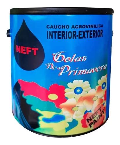 Pintura Caucho Blanco Galón Interior Y Exterior Clase B MercadoLibre