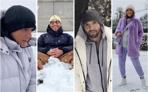 Los actores espaÃoles bajo nieve laubfal